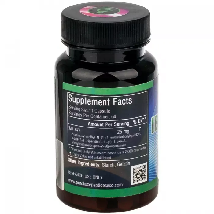 Ibutamorol MK-677 (PurchasepeptidesEco) 60 капсул